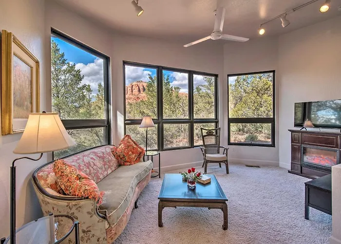 Private Patio & Red Rock Views: Apt! Apartment Sedona